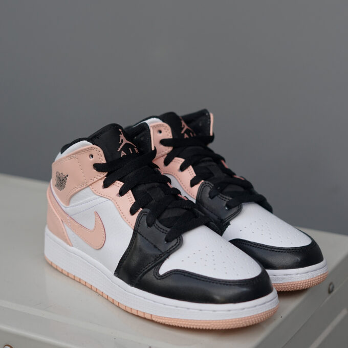 Air Jordan 1 Mid Arctic Orange Black Toe (GS)