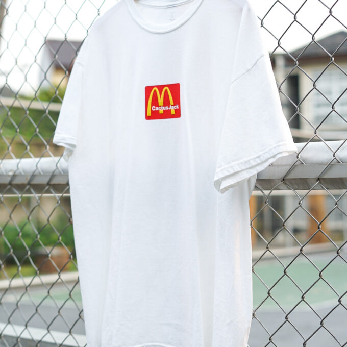 Travis Scott x McDonalds Sesame Tee White