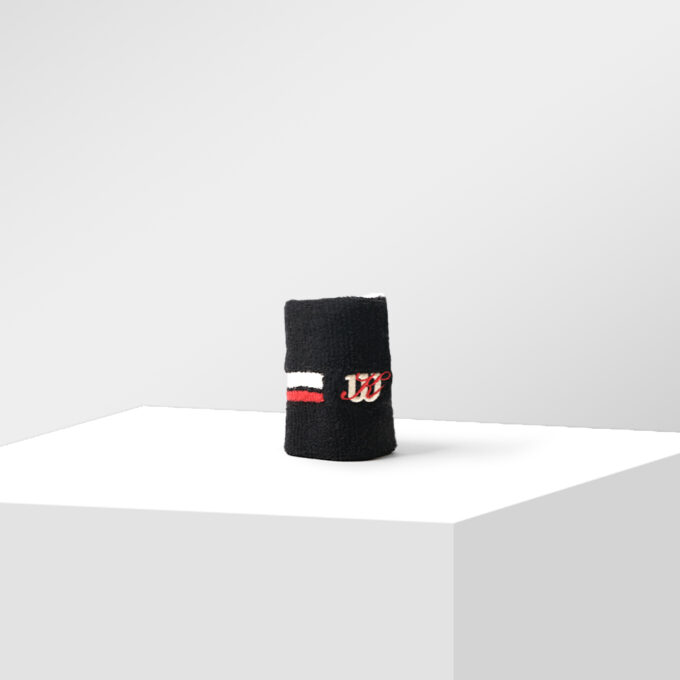 Kith For Wilson stripe Wristband Black