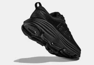 sepatu Hoka running hitam