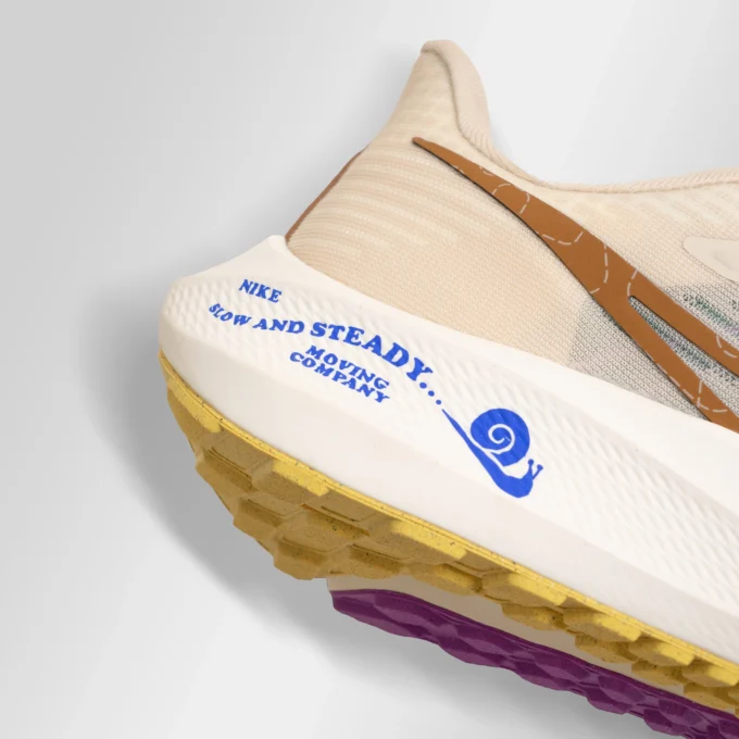 sepatu nike pegasus tampak detail samping