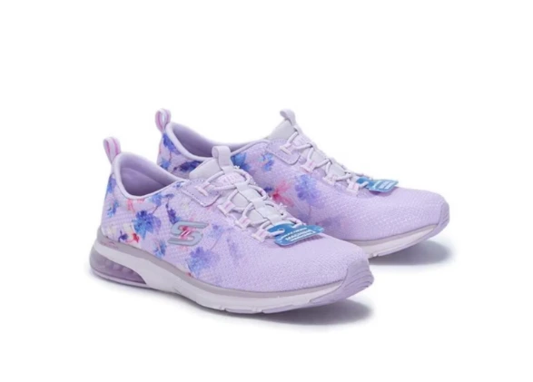 sepatu skechers ungu